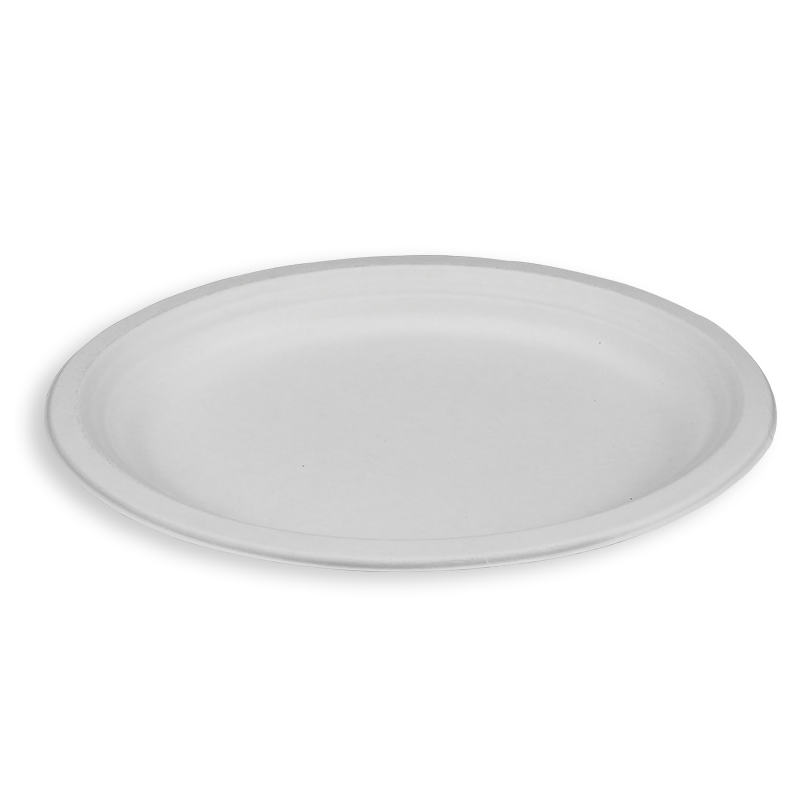 12,5 Zoll biologisch abbaubare ovale Teller aus Zuckerrohr-Bagasse