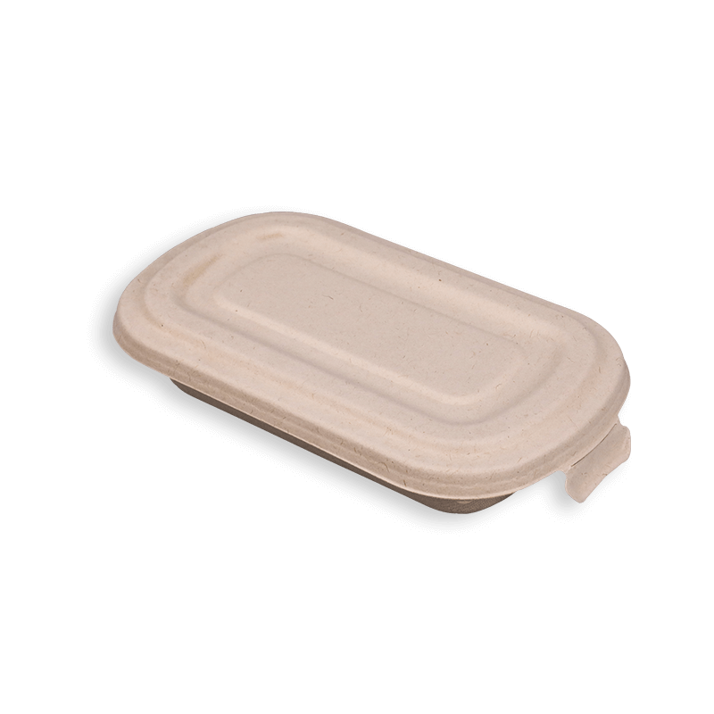 750 ml biologisch abbaubare Zuckerrohr-Bagasse-Behälter