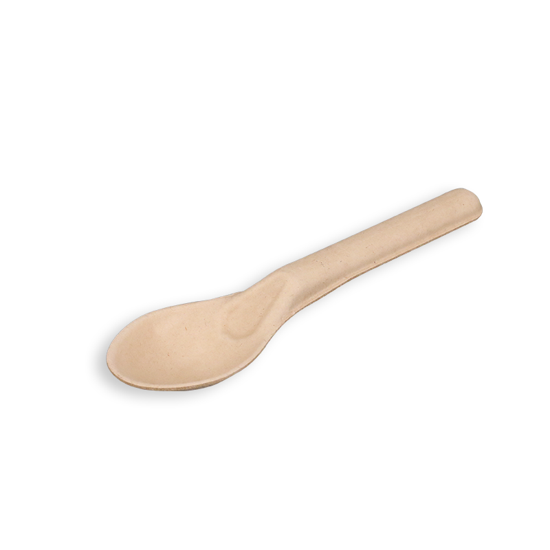 Biologisch abbaubare Bagasse-Löffel aus Zuckerrohr